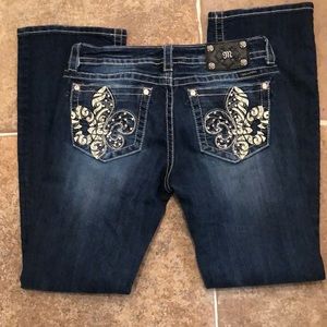 Miss Me jeans boot  cut fluer de lis
